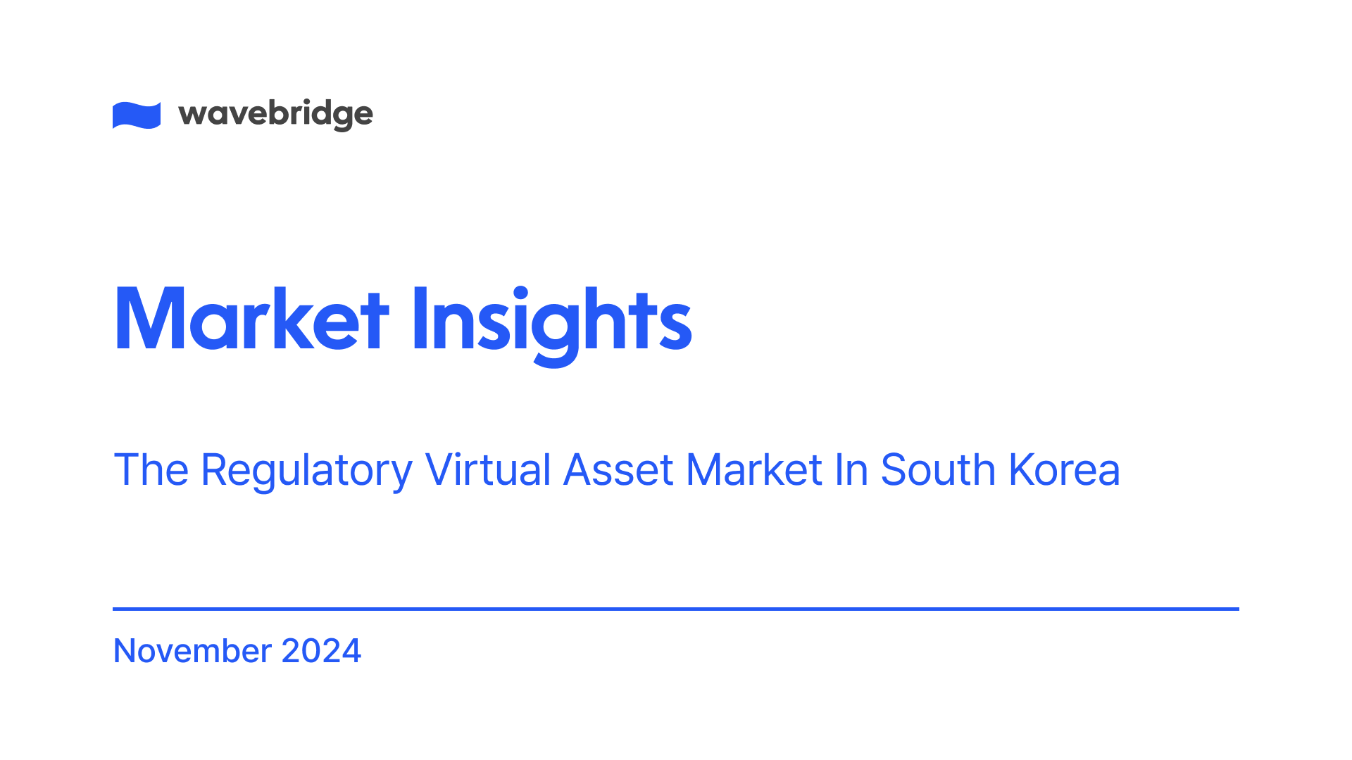 The regulation virtual asset market in South Korea